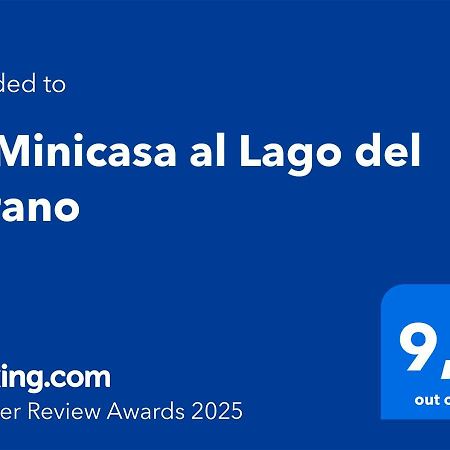 La Minicasa al Lago del Turano Castel di Tora Exterior foto